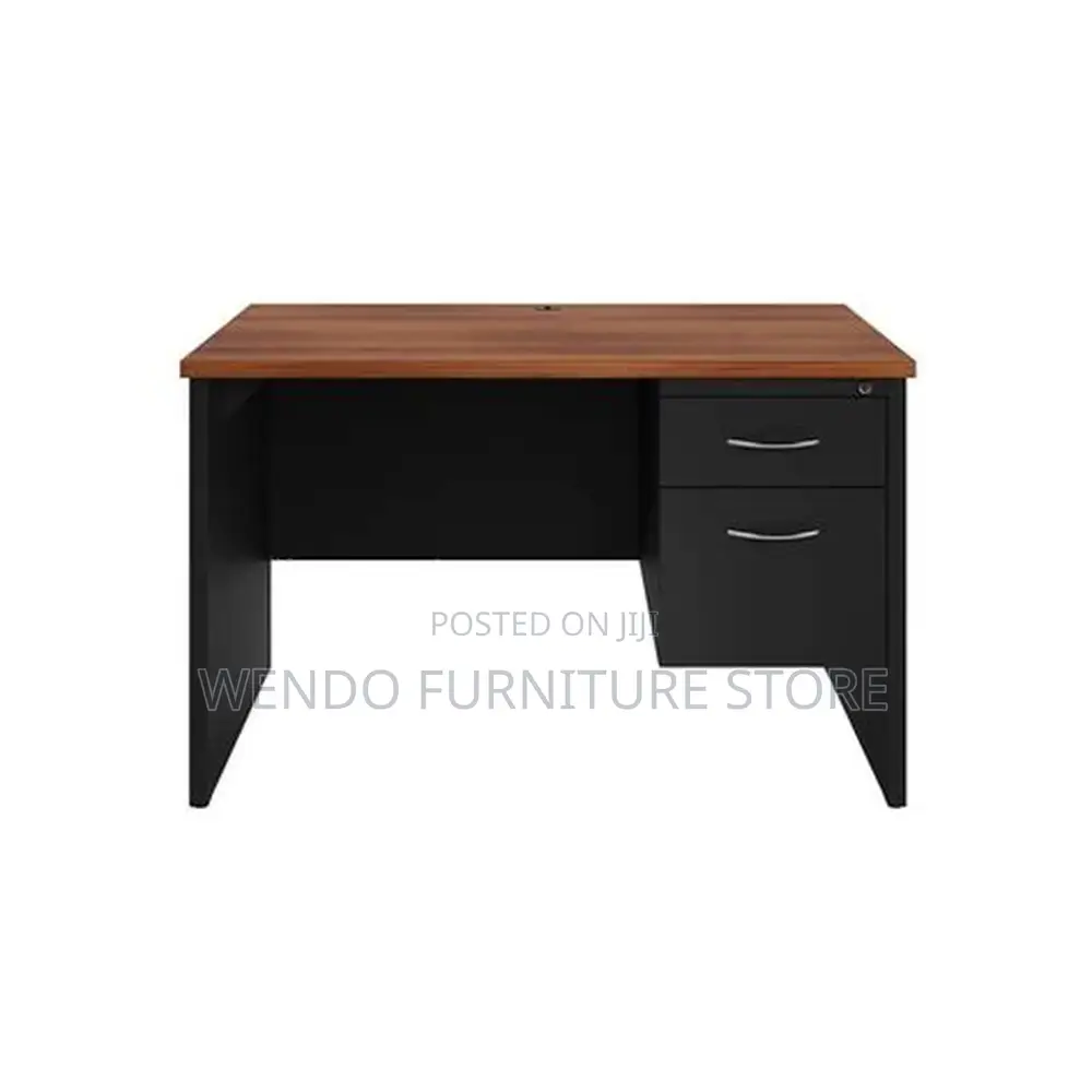 Office Desk; 1200mm Executive Home Office Brown Desktop Table