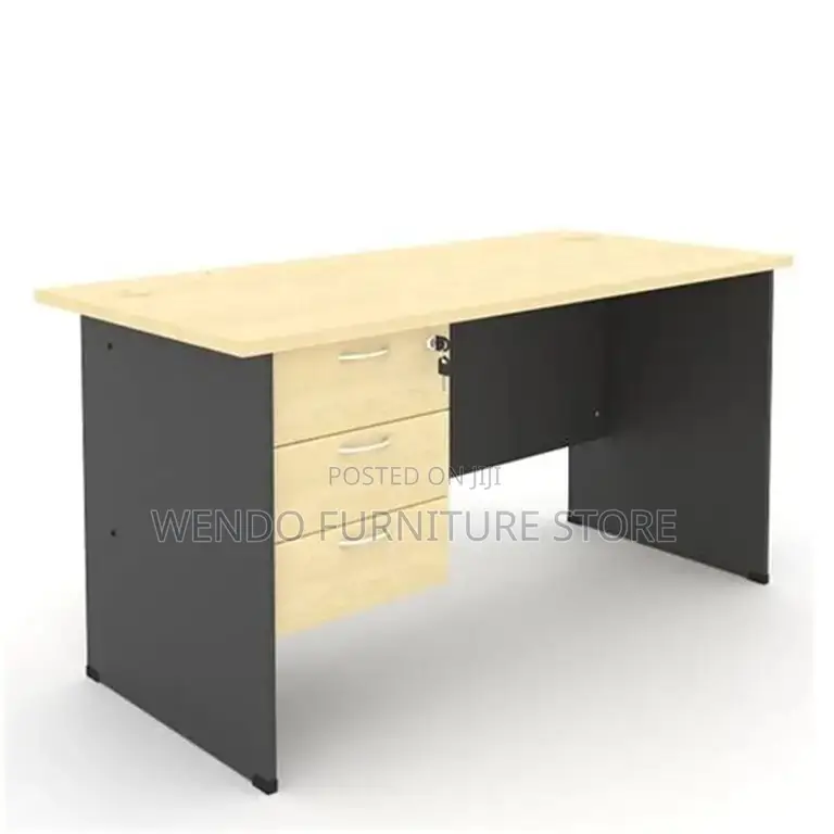 Office Desk; 1200mm Executive Home Office Brown Desktop Table