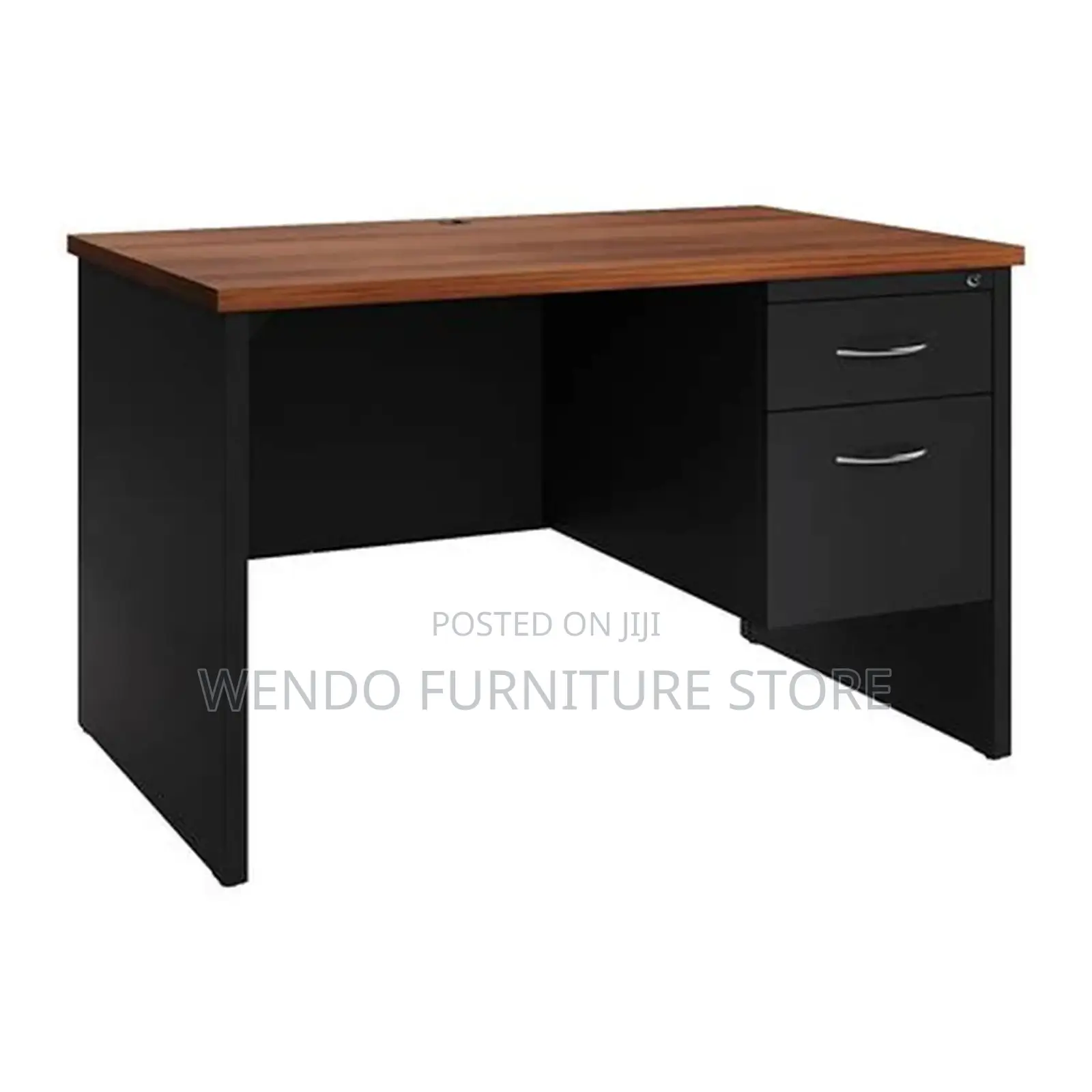 Office Desk; 1200mm Executive Home Office Brown Desktop Table