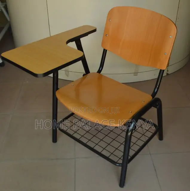Student Chair: Classroom Seating Chair With Writing Table and Storage