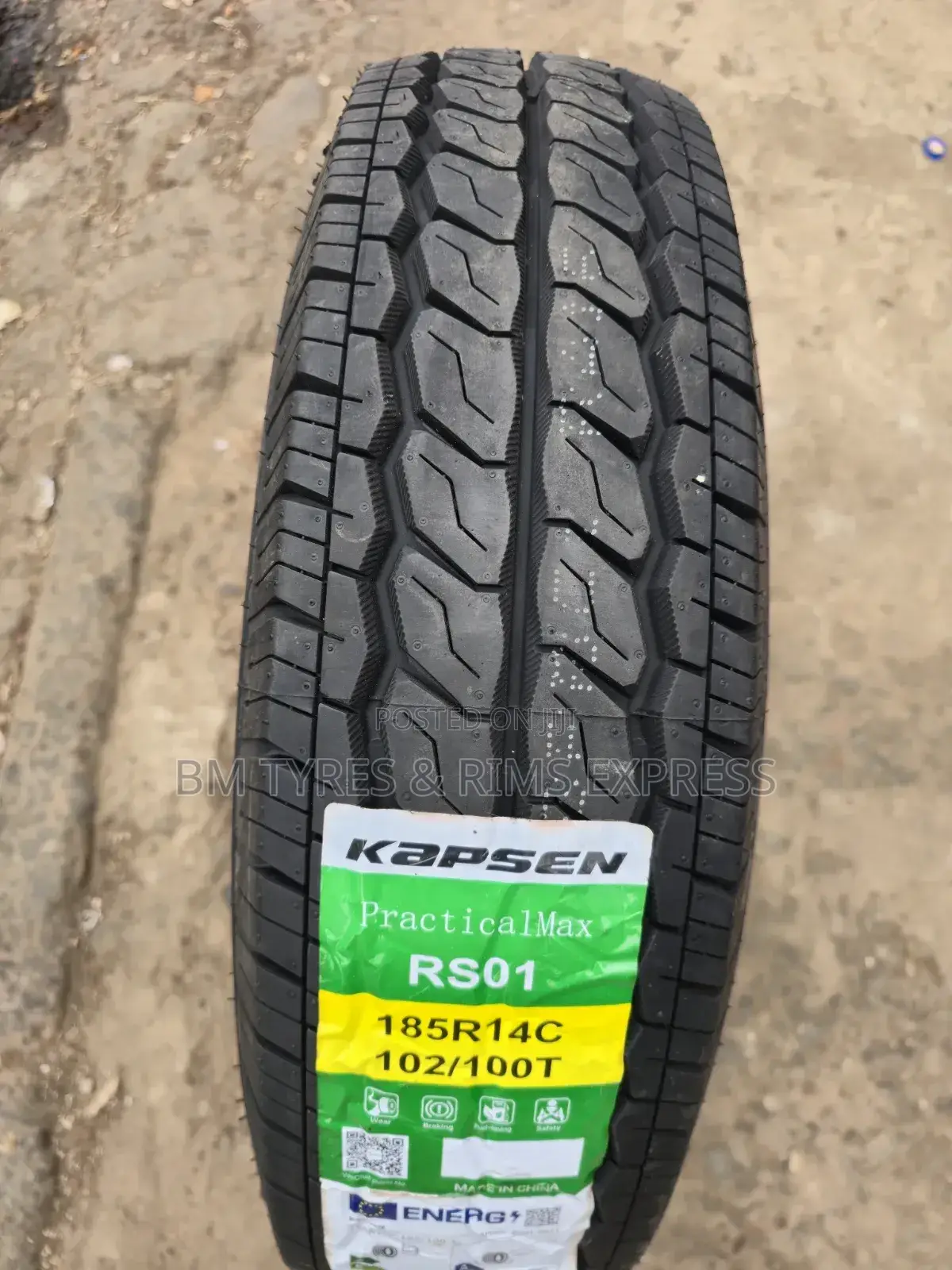 185 R14 Kapsen Tires (Commercial)