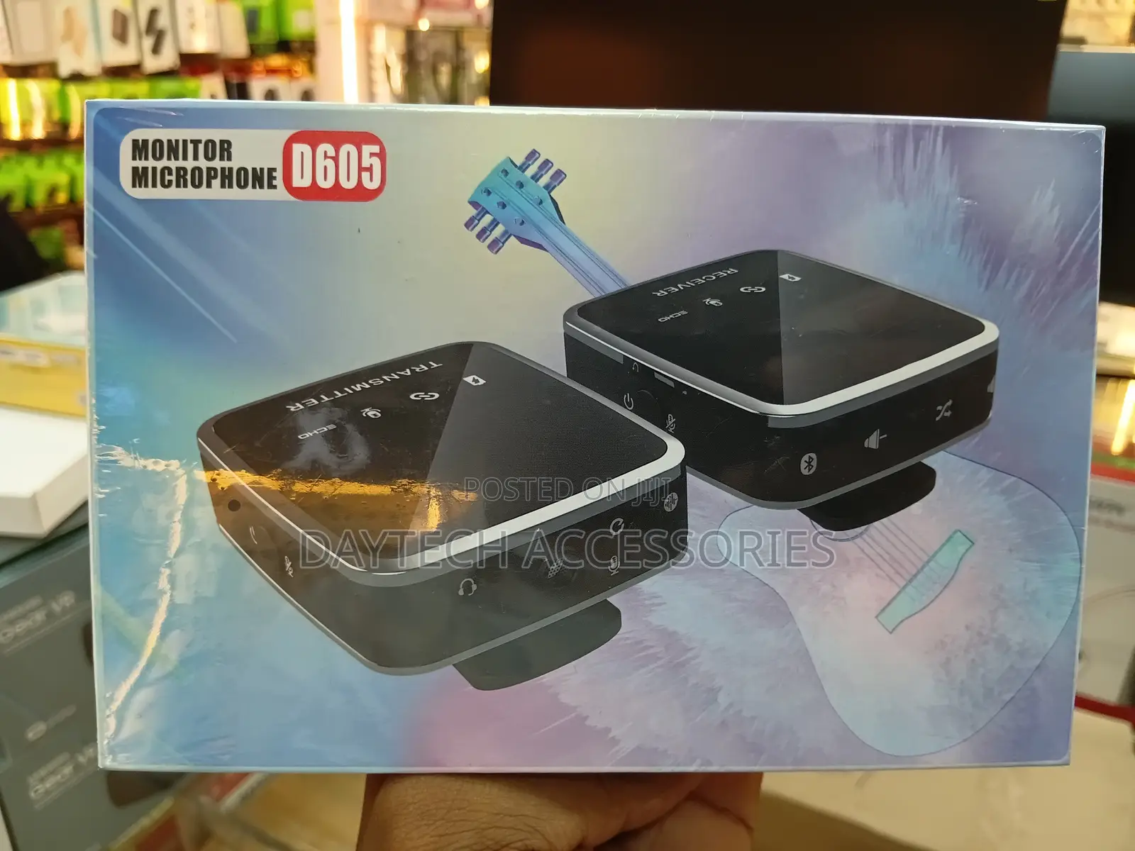 Dongguan Dare Fly D605 Wireless Microphone - Black