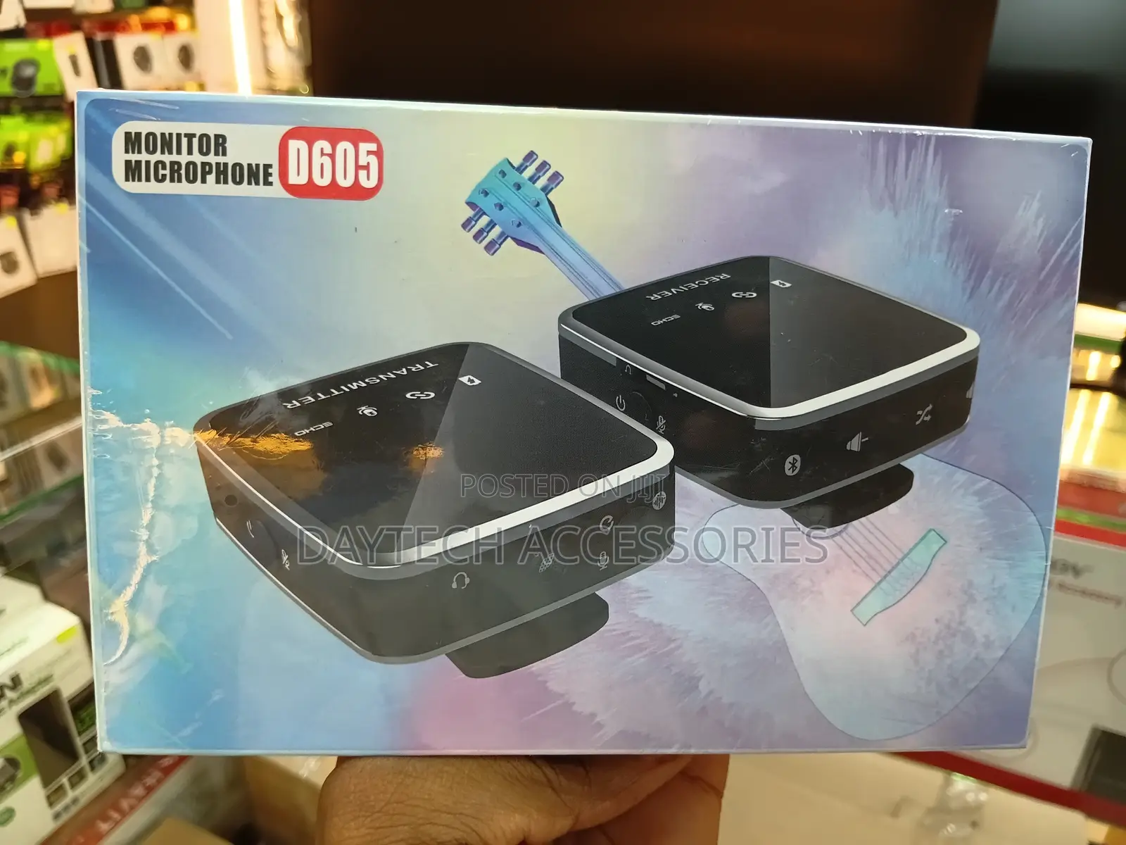 Dongguan Dare Fly D605 Wireless Microphone - Black