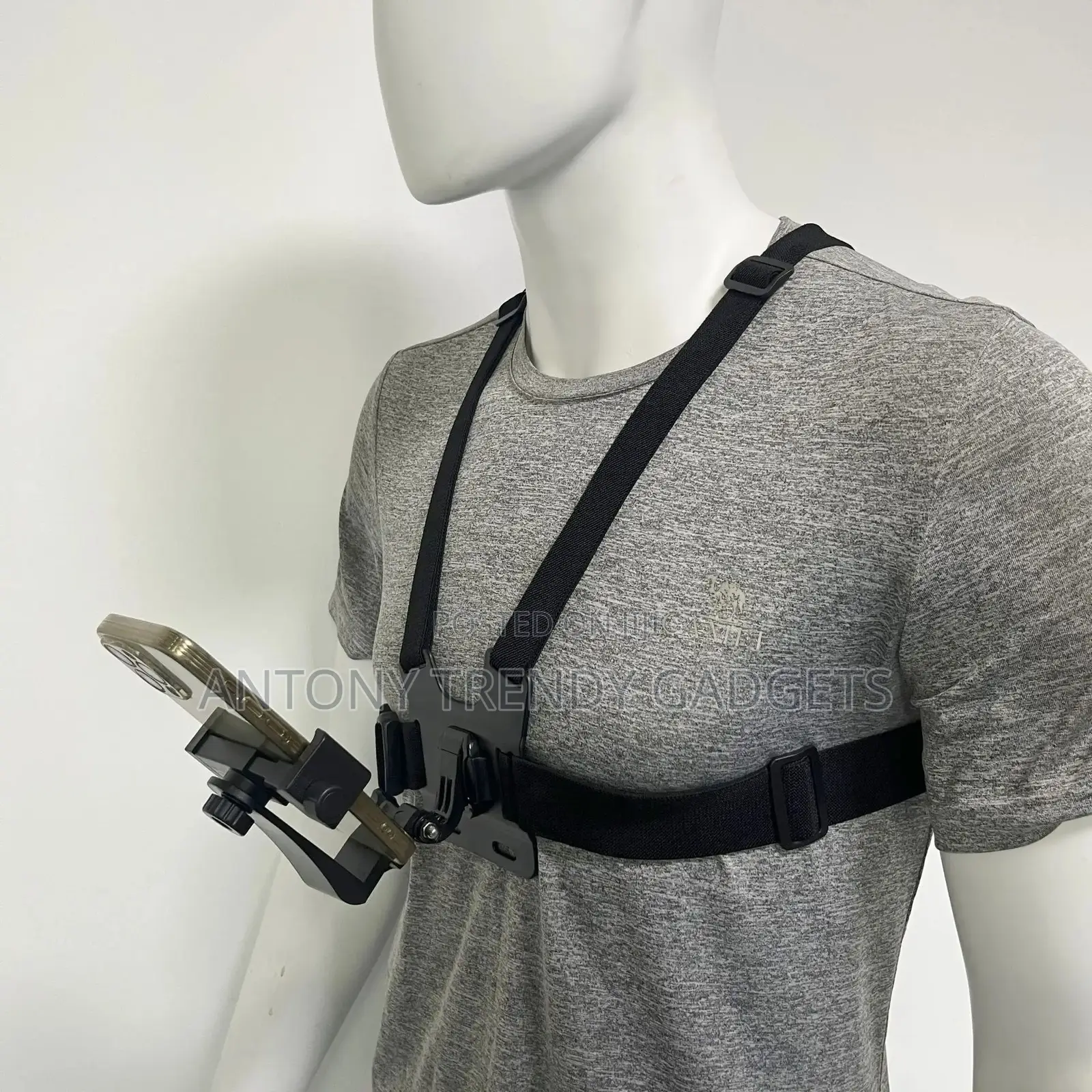 Pov Chest Harness Mount Compatible With Most Smartphones