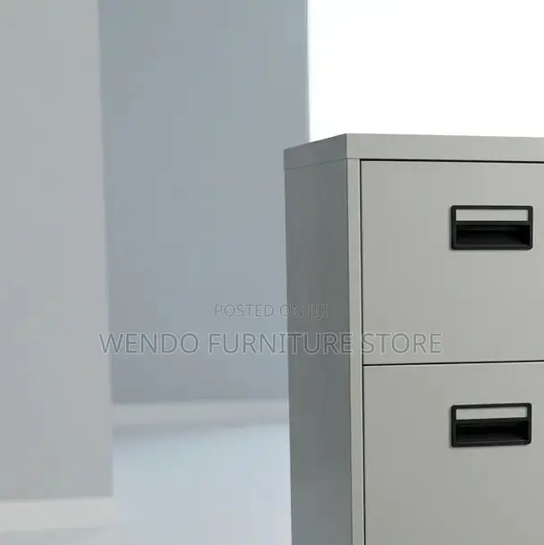 Office Cabinet; Steel Gray Executive Home Office Cabinet