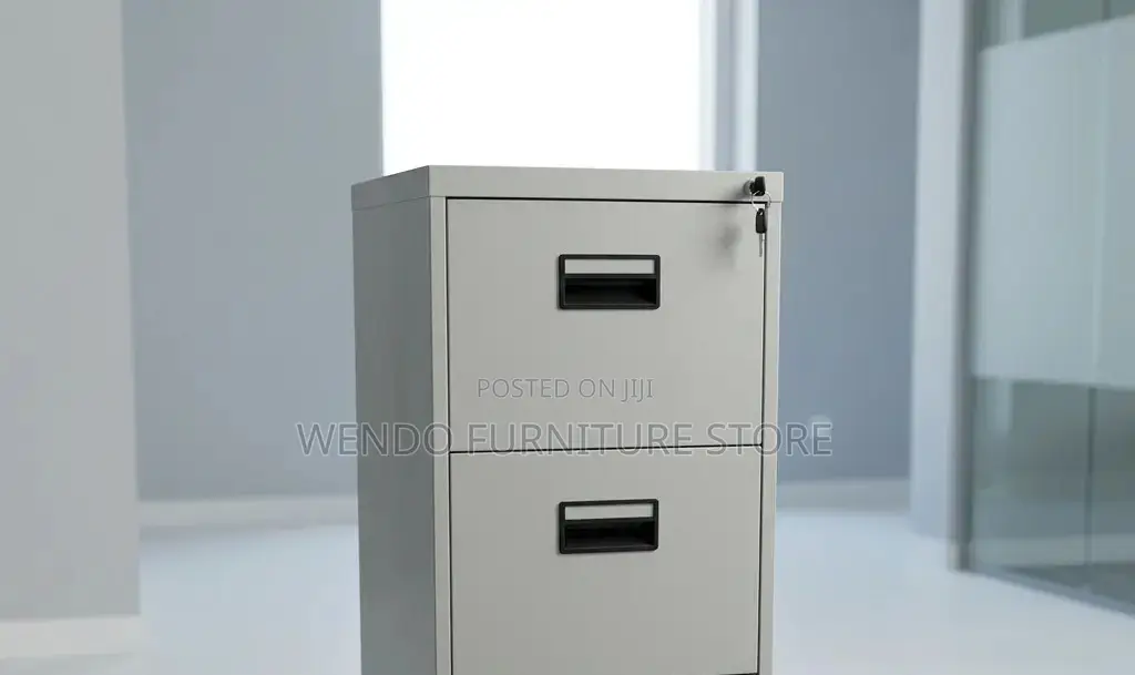 Office Cabinet; Steel Gray Executive Home Office Cabinet