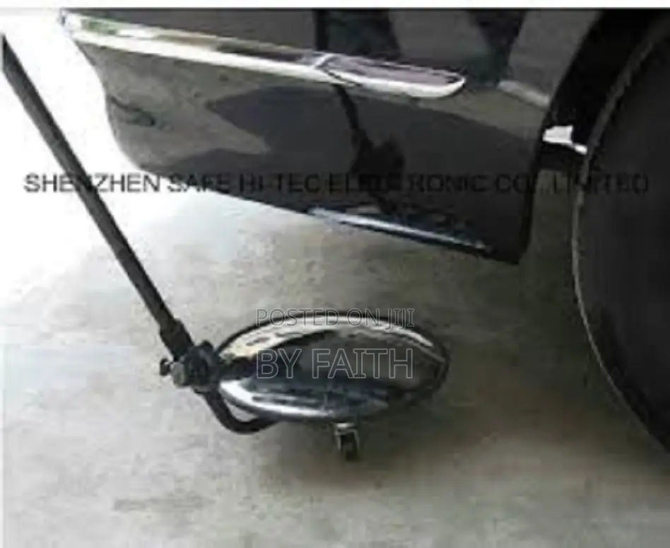 Vehicle Security Inspection Mirror Kit With Carrying Case