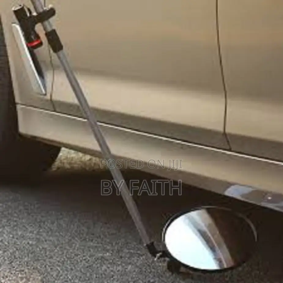 Security Under Search Mirror for Vehicle Inspection Surveillance