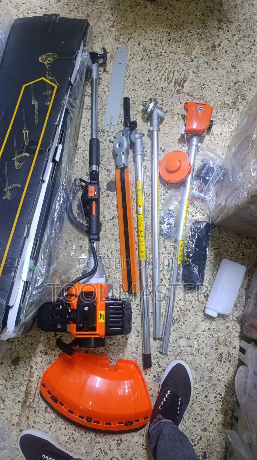 Dera 2 Stroke 4in1 Brushcutter/4in1 Petrol Engine Brushcutter 2 Stroke