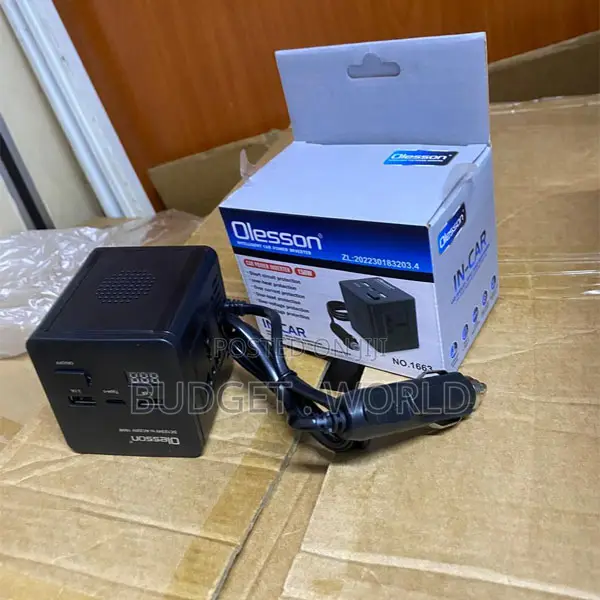 Olesson 1663 Dc 12v/24v to Ac 220v Inverter With Usb Fast Charging