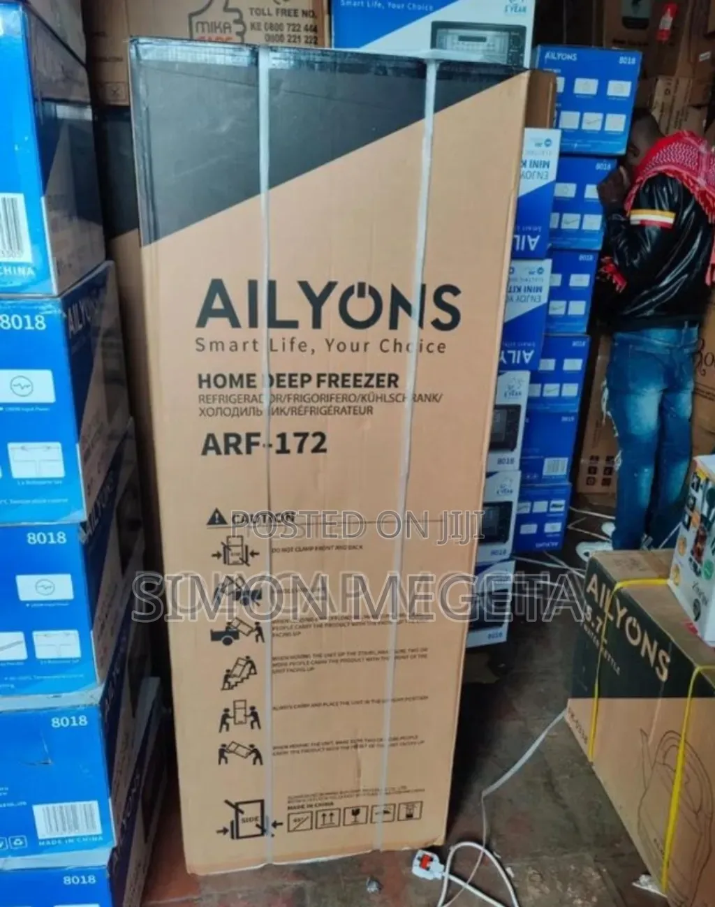 Newly Restocked Ailyons 172l Fridge