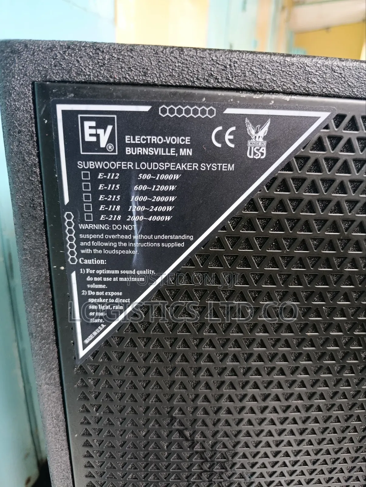 Electro Voice Burnsville Ev Ds115 Midrange Speaker