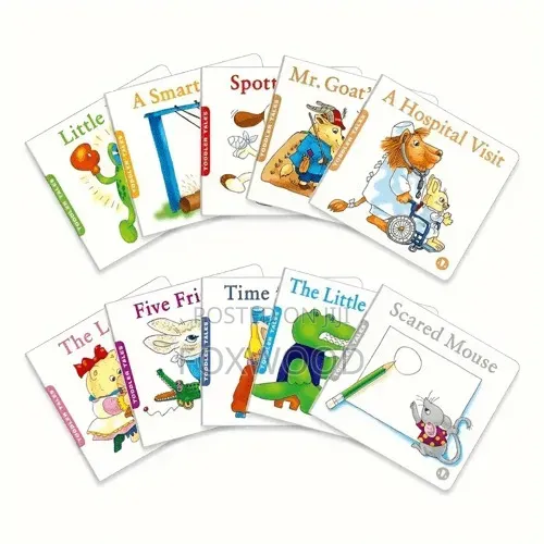 A Hospital Visit Series of 10 Different Toddler Storybooks