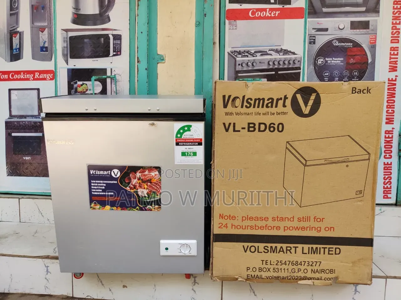 Volsmart Deep Freezer 60 Litres