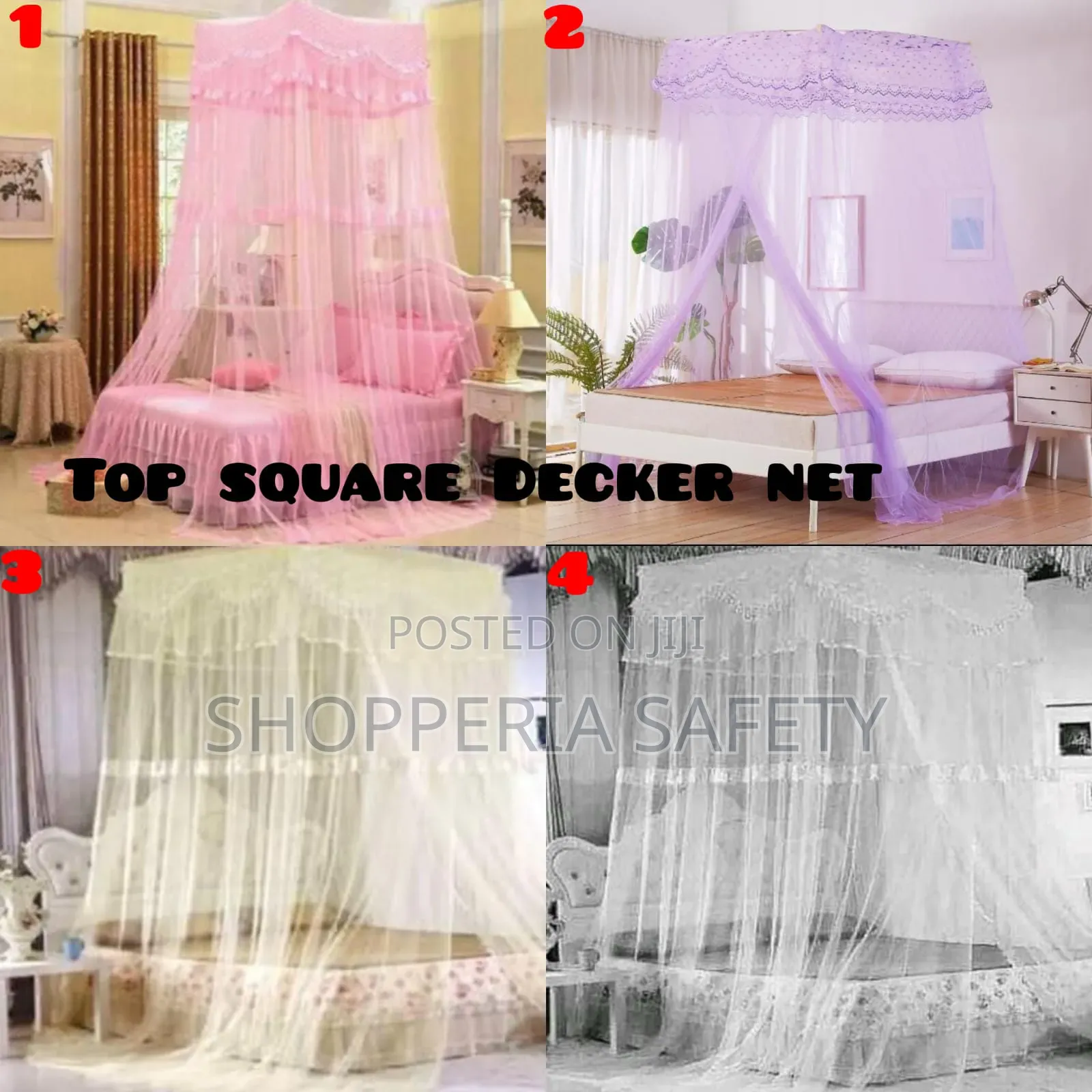 Square Top Mosquito Net