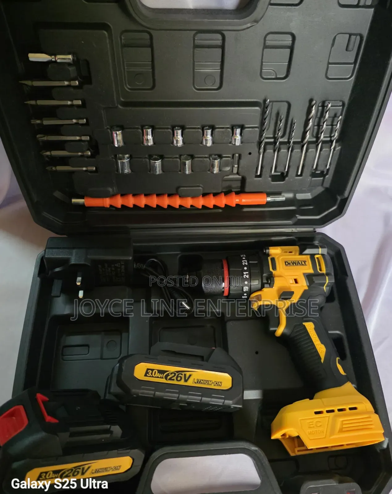 Dewalt 26v Cordless Brushless Drill