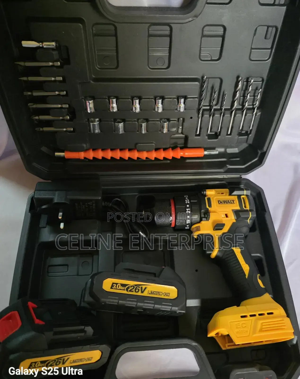 Dewalt 26v Cordless Brushless Drill