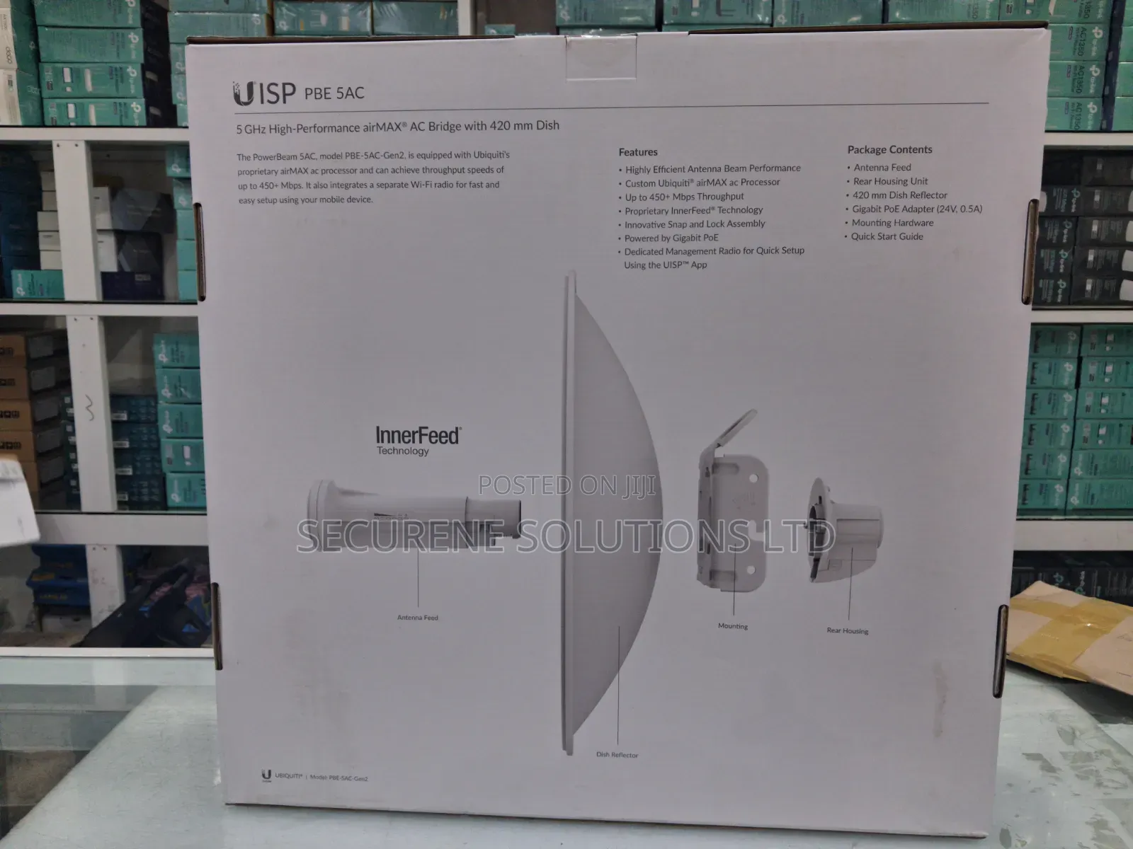 Ubiquiti Networks Pbe-5ac-620 Powerbeam AC High-Perfom Airmax Bridge