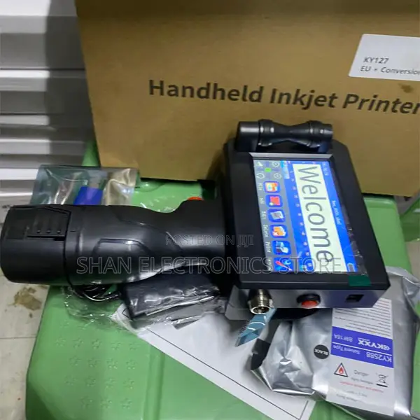 12.7mm Handheld Inkjet Printer With Free Ink Cartage (Plastic Body)