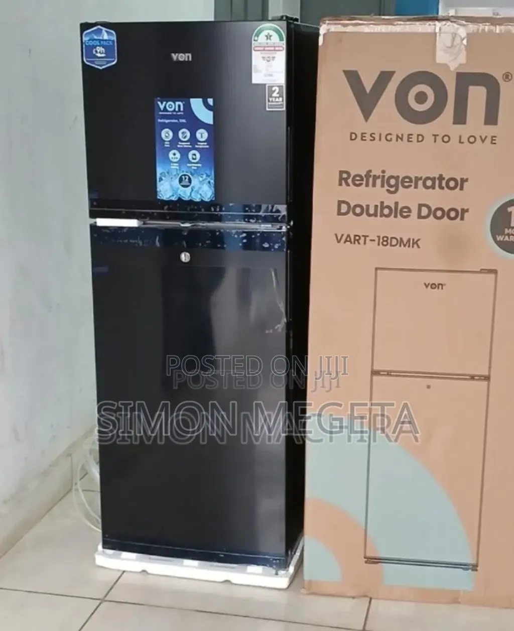 With Compact Freezer Von 138l Fridge