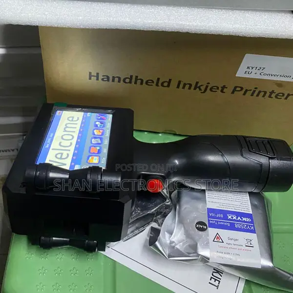 Portable Handheldinkjet Printer For Leather Plastic Bags Paper Cartons