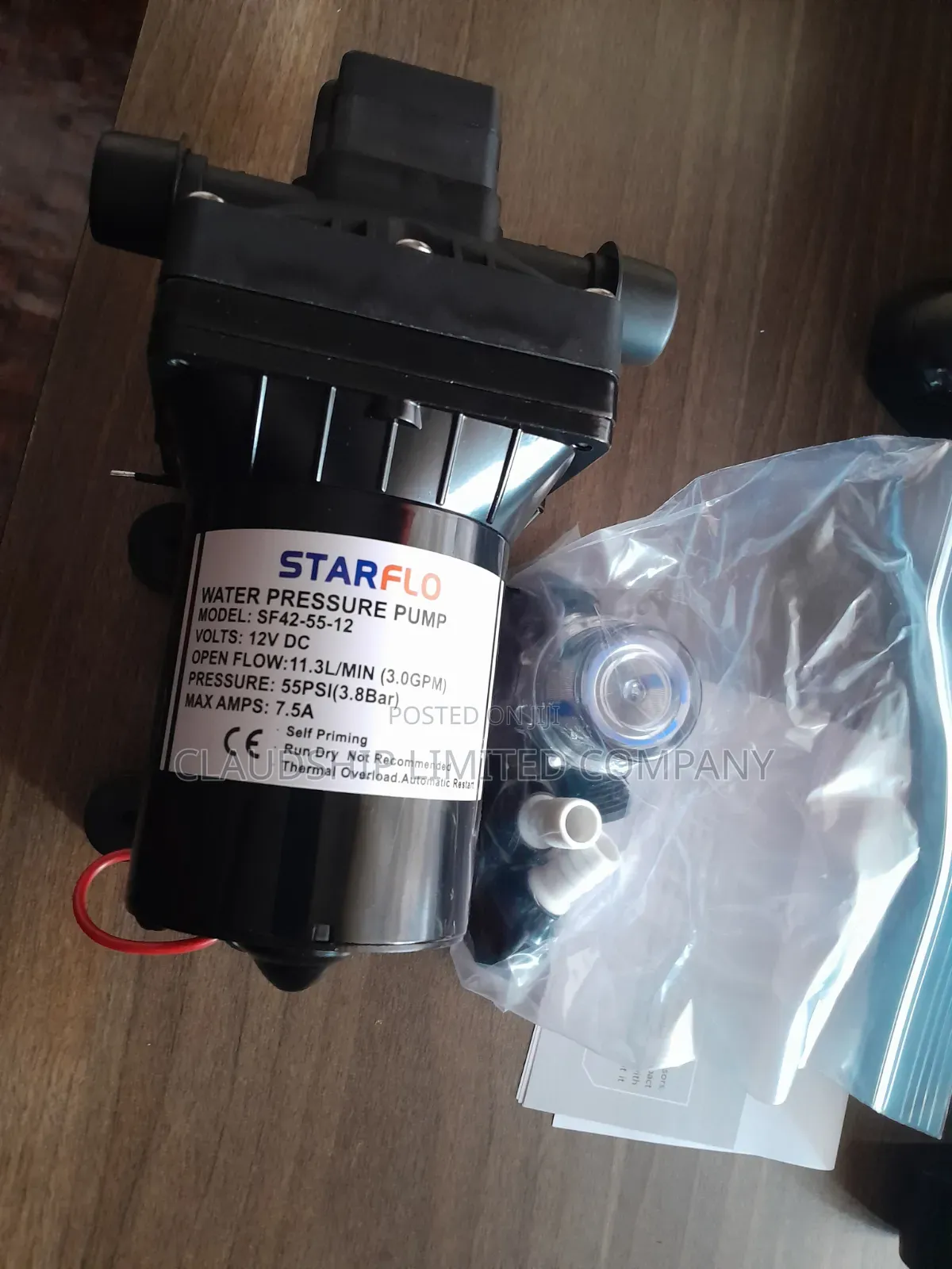 Rv Pumps 12v 55psi 14.3l/Min – Car Wash Water Purification