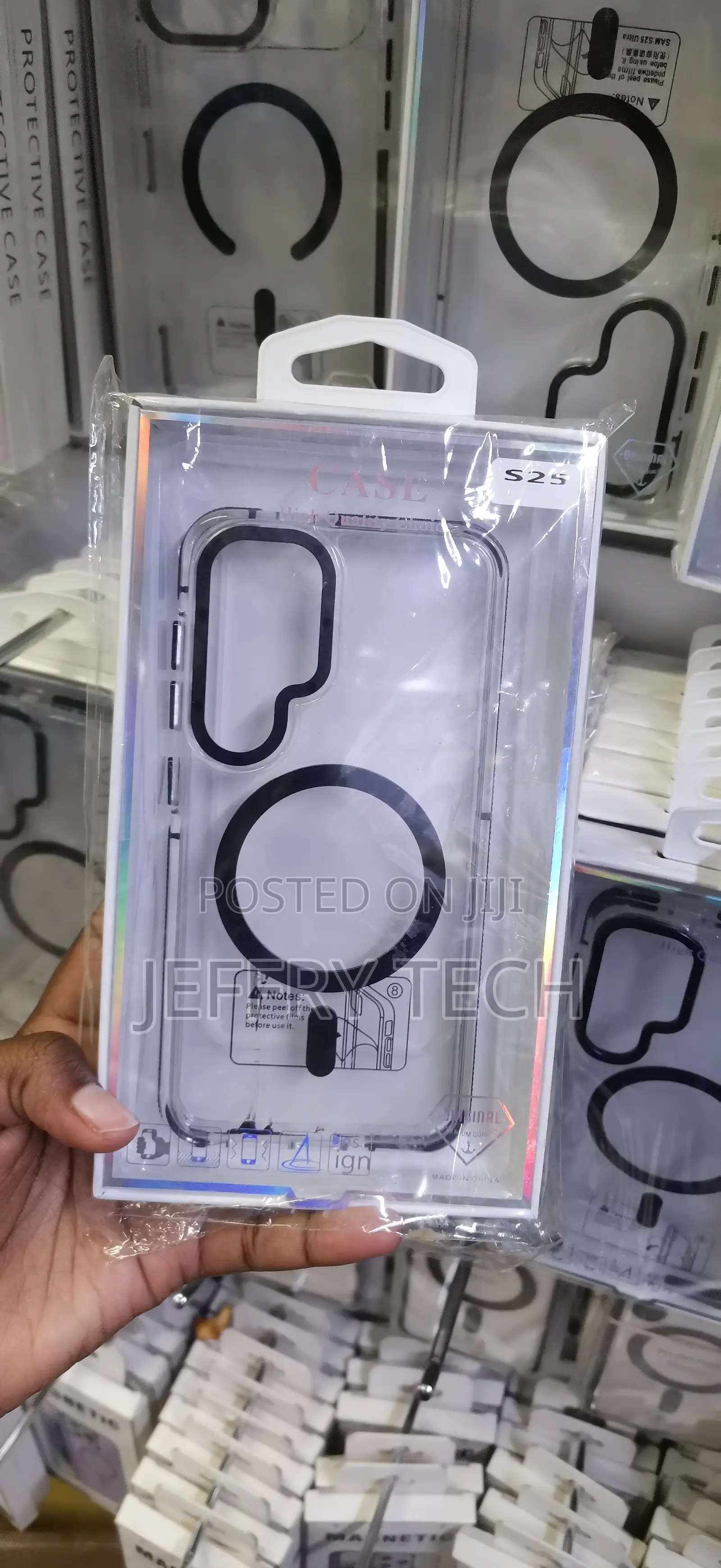 Samsung Galaxy S25 Ultra Transparent Protective Case