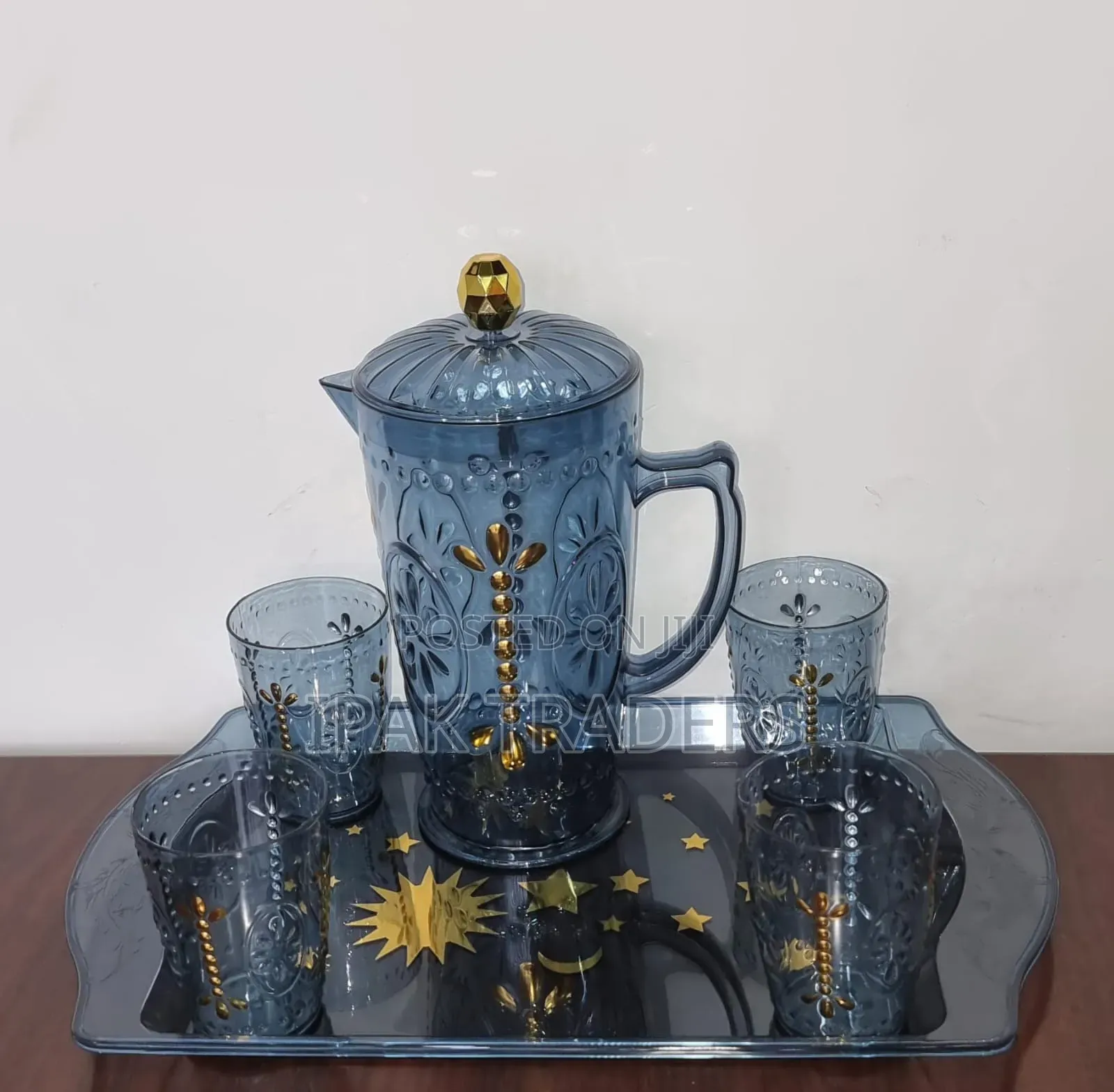 Acrylic Water Sets Available in 3 Designs