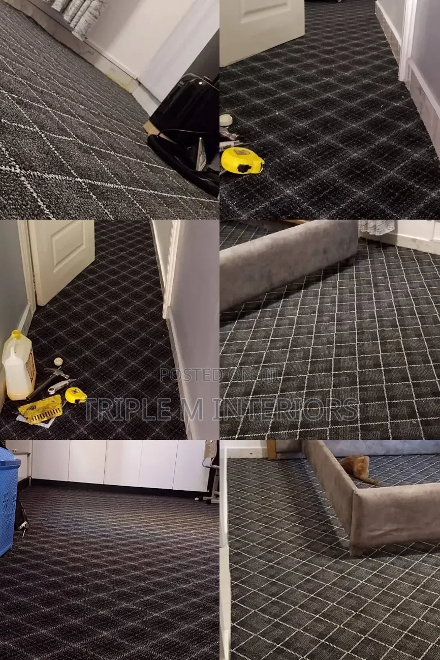 Classic Plaid and Tartan Prints Wall to Wall Carpet