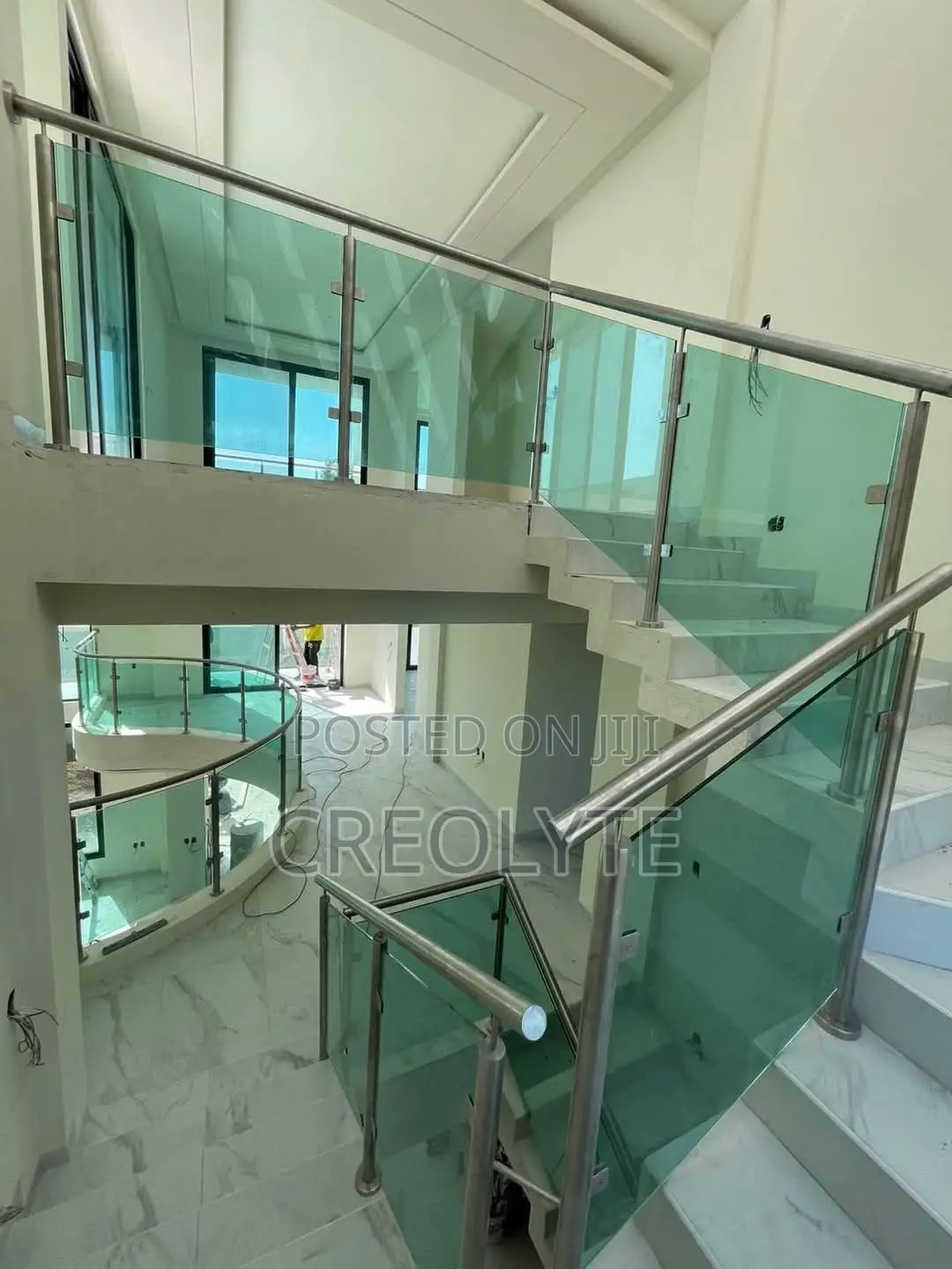 Stainless Steel Glass Railing System — Luxury Durable