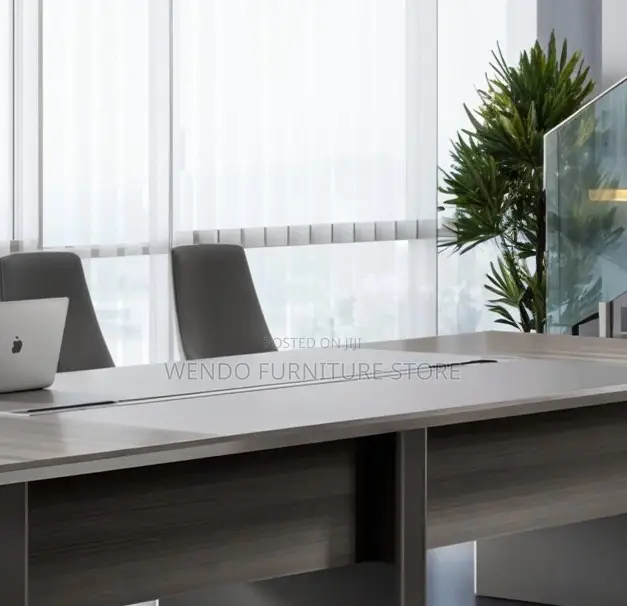 Boardroom Table; 3 Meters Advanced Boardroom Table With Power Cables