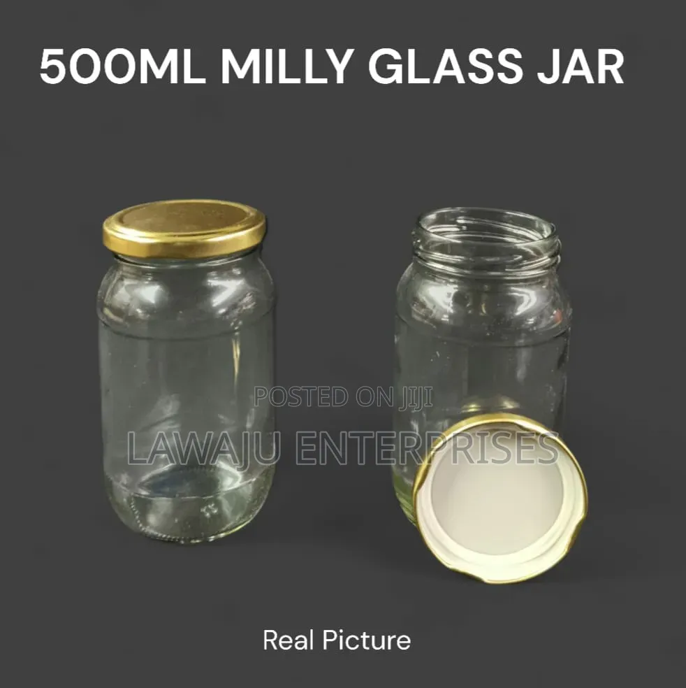 Durable Glass Jar