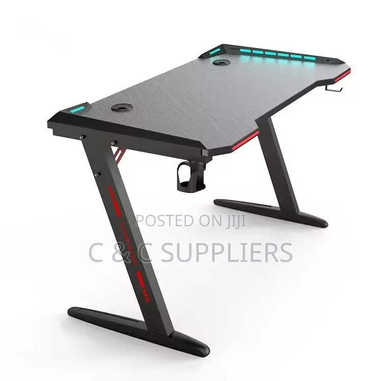 Gaming Desk With Led Lights