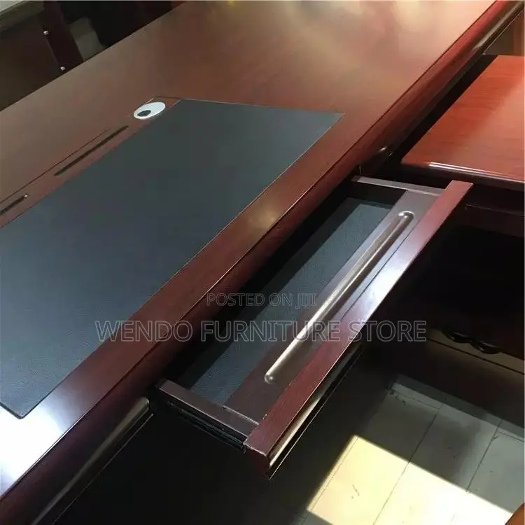 Office Desk; 1.6 Metes Mahogany Executive Office Managers Desks
