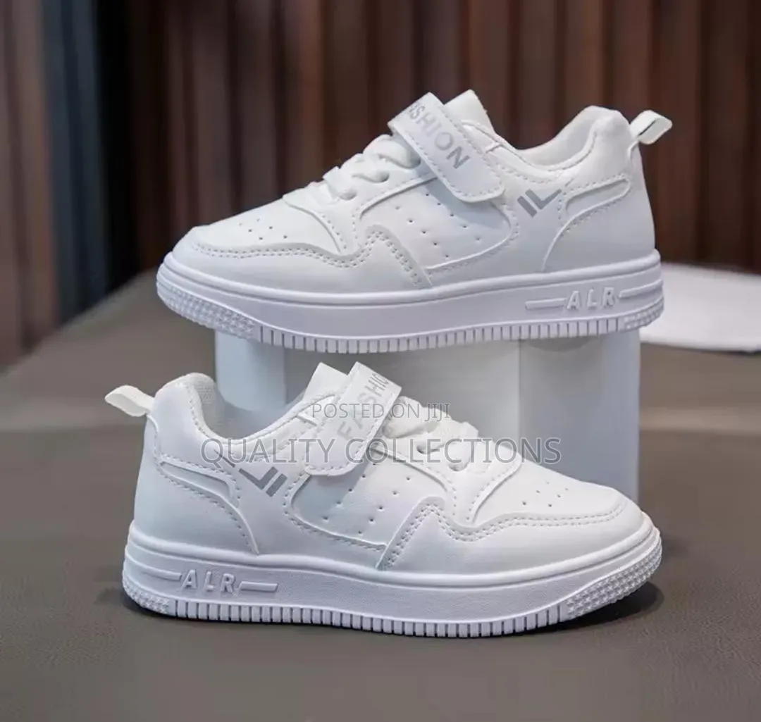 Kids White Sneakers