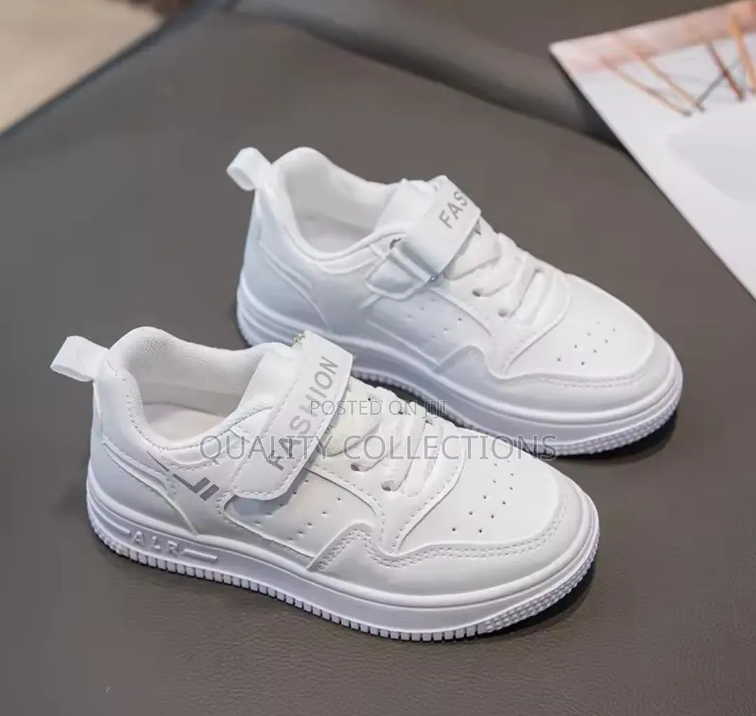Kids White Sneakers