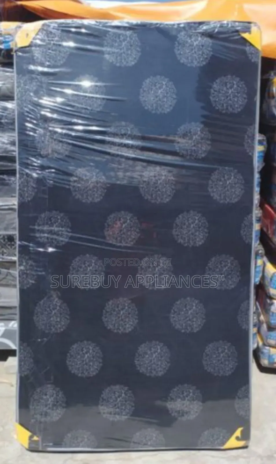 Morning Glory 5x6 8 Inches Plain Mattress Superfoam