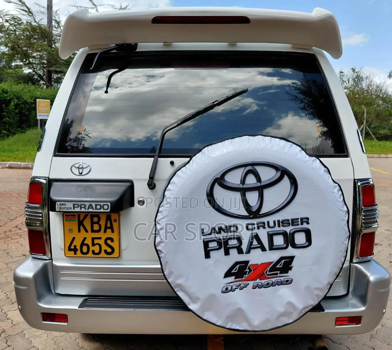 Toyota Land Cruiser Prado 2001 White