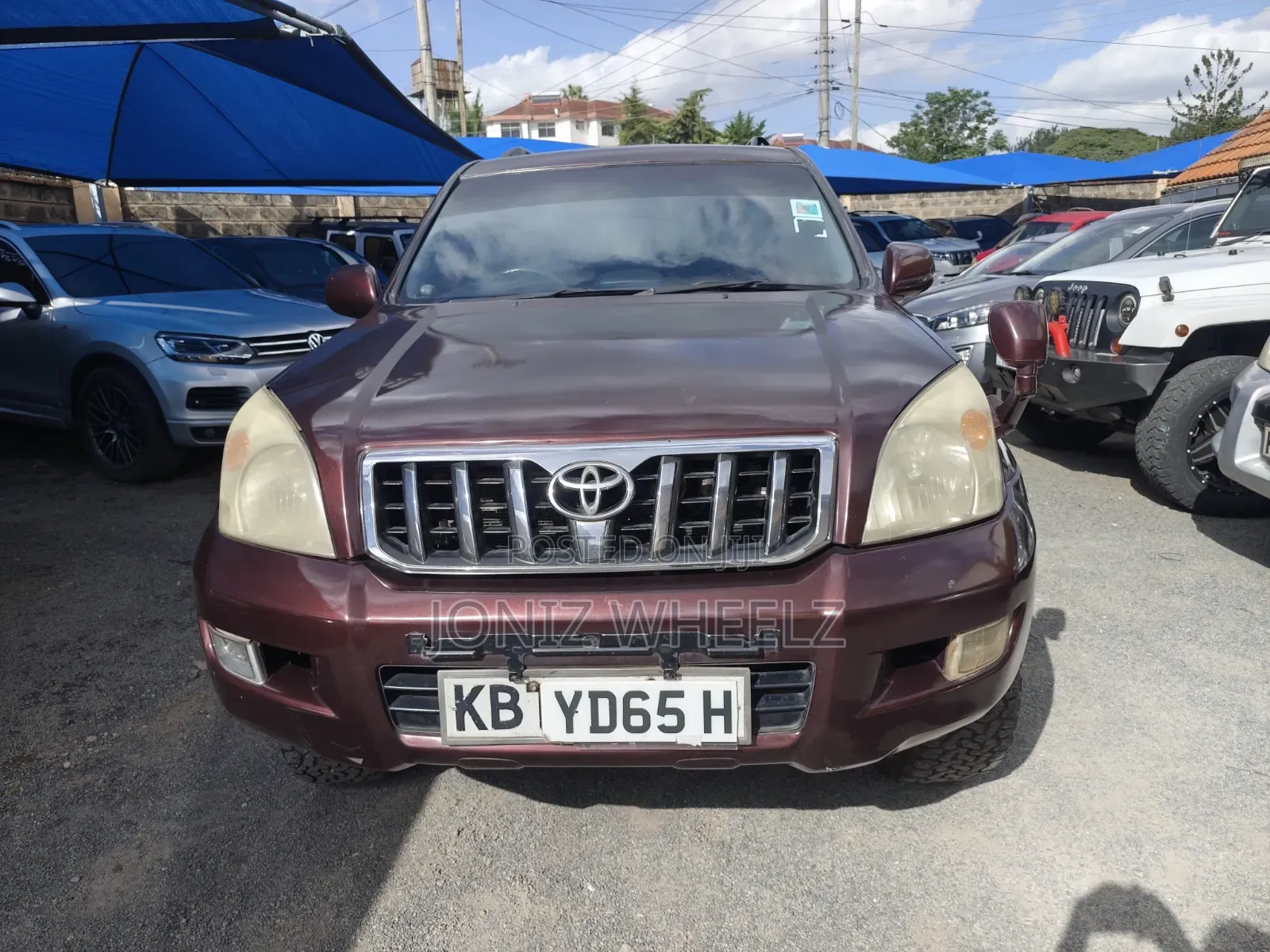 Toyota Land Cruiser Prado 2.7 i 16V 2005 Maroon