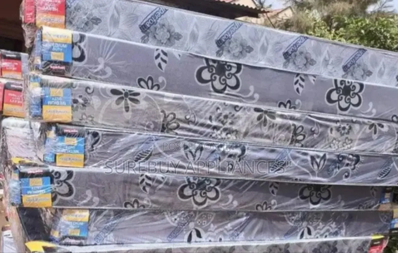 Morning Glory 6x6 8-Inch Medium Density Superfoam Mattress