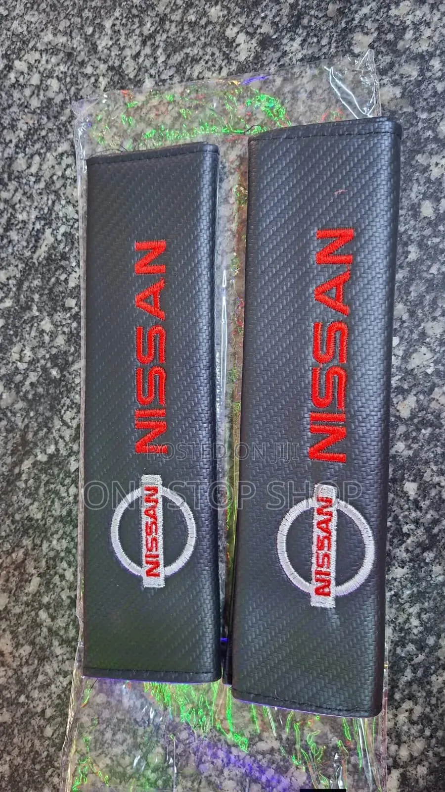 Nissan Safety Belt Pad Reduces Pressure on Neck With Comfort Driving