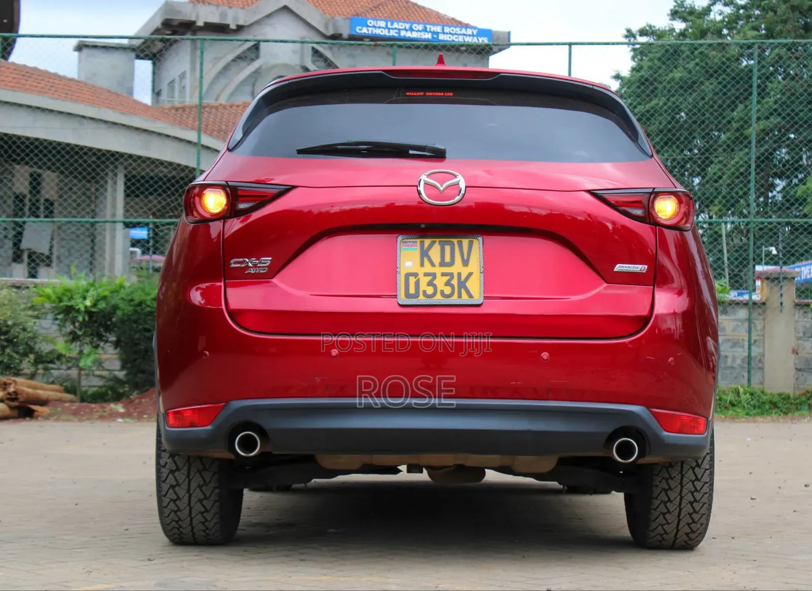 Mazda CX-5 2017 Red