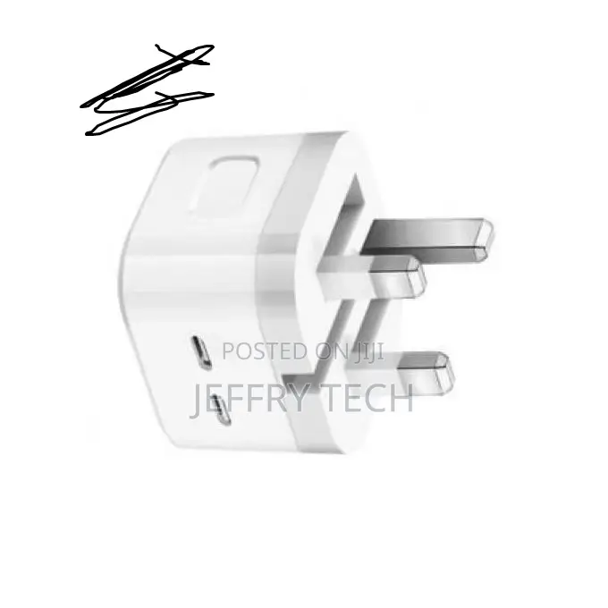 Type Z 50w Pd Adapter iPhone Charger Head 2 Usb C Adapter for iPhone