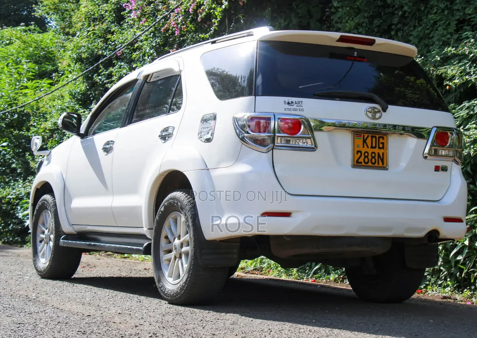 Toyota Fortuner 2014 White