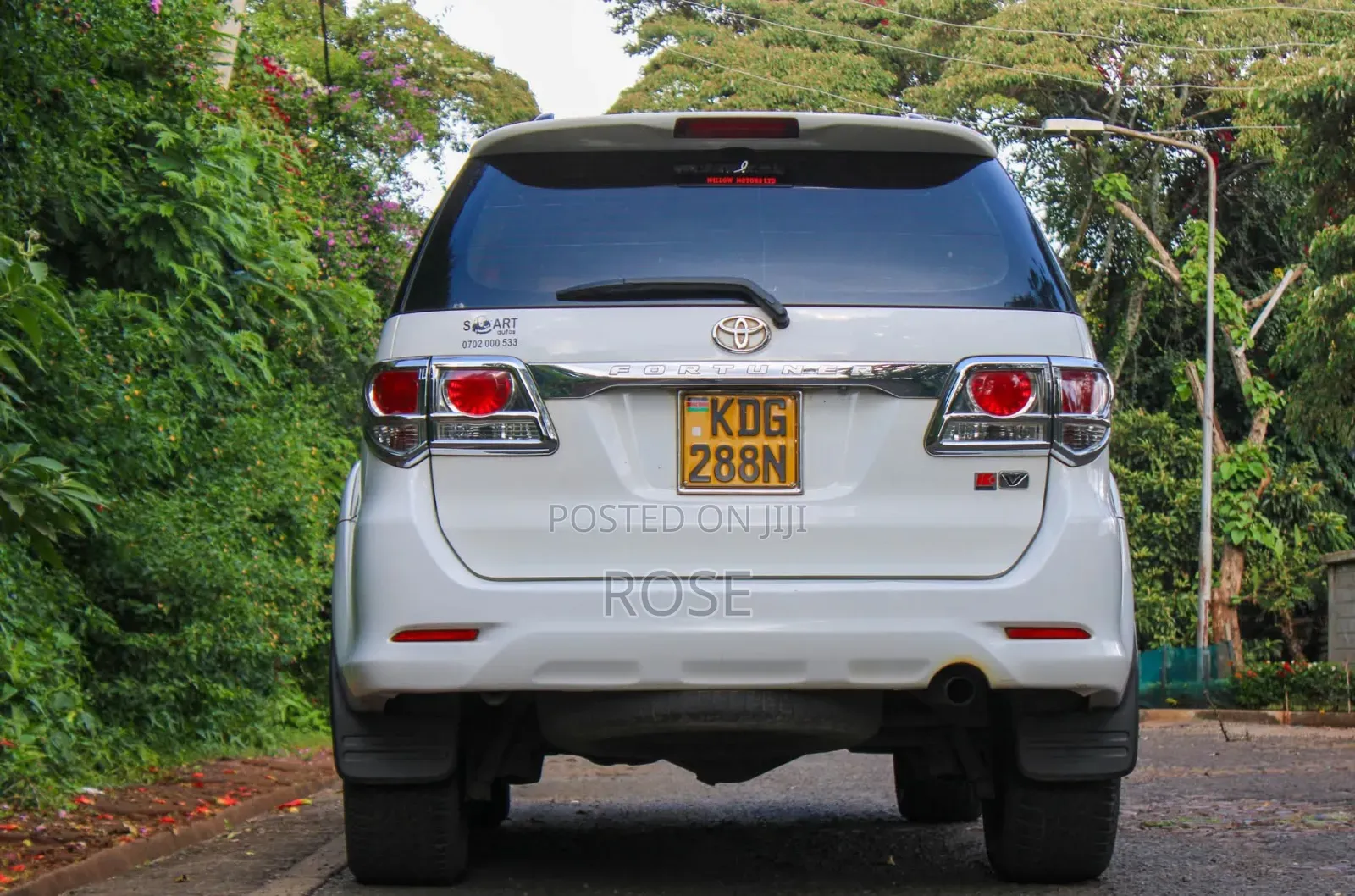 Toyota Fortuner 2014 White
