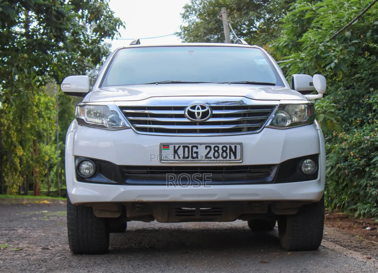 Toyota Fortuner 2014 White
