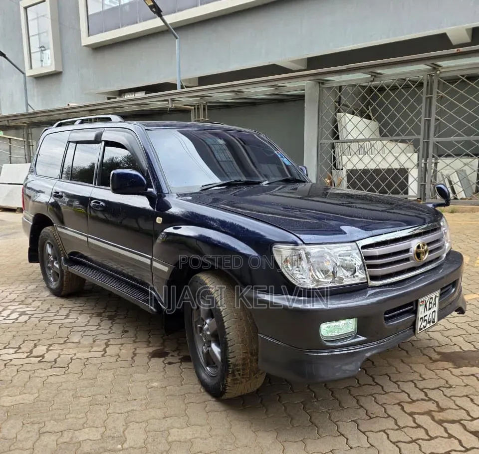 Toyota Land Cruiser 2001 Blue