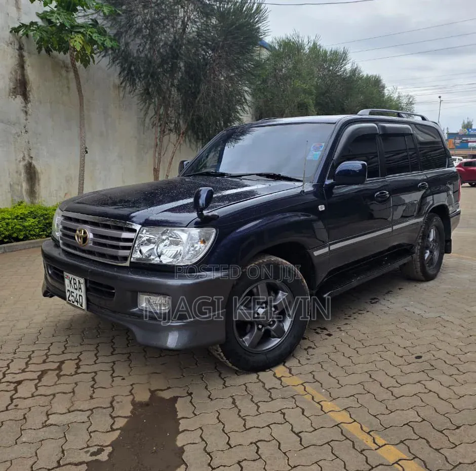 Toyota Land Cruiser 2001 Blue