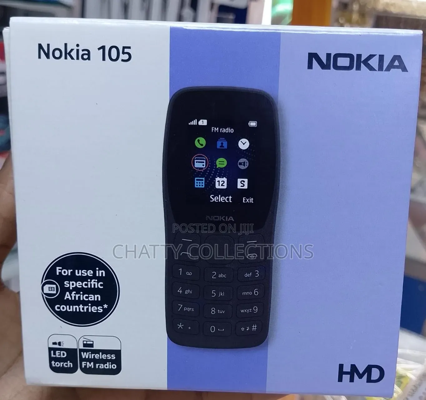 New Nokia 105 Black