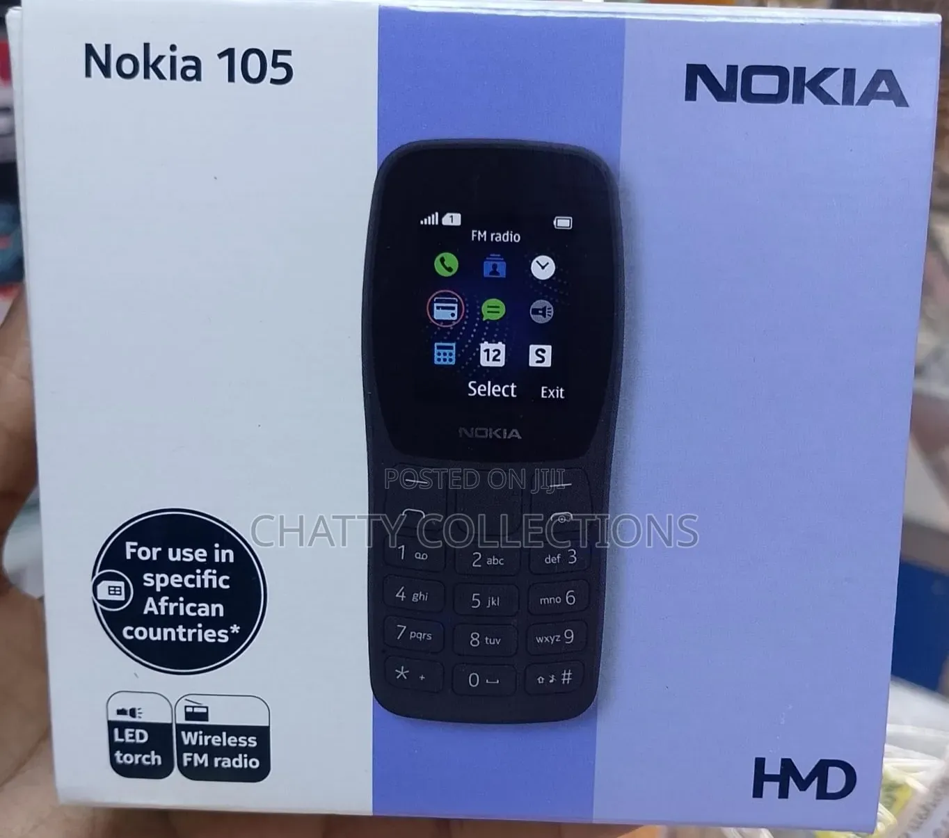 New Nokia 105 Black